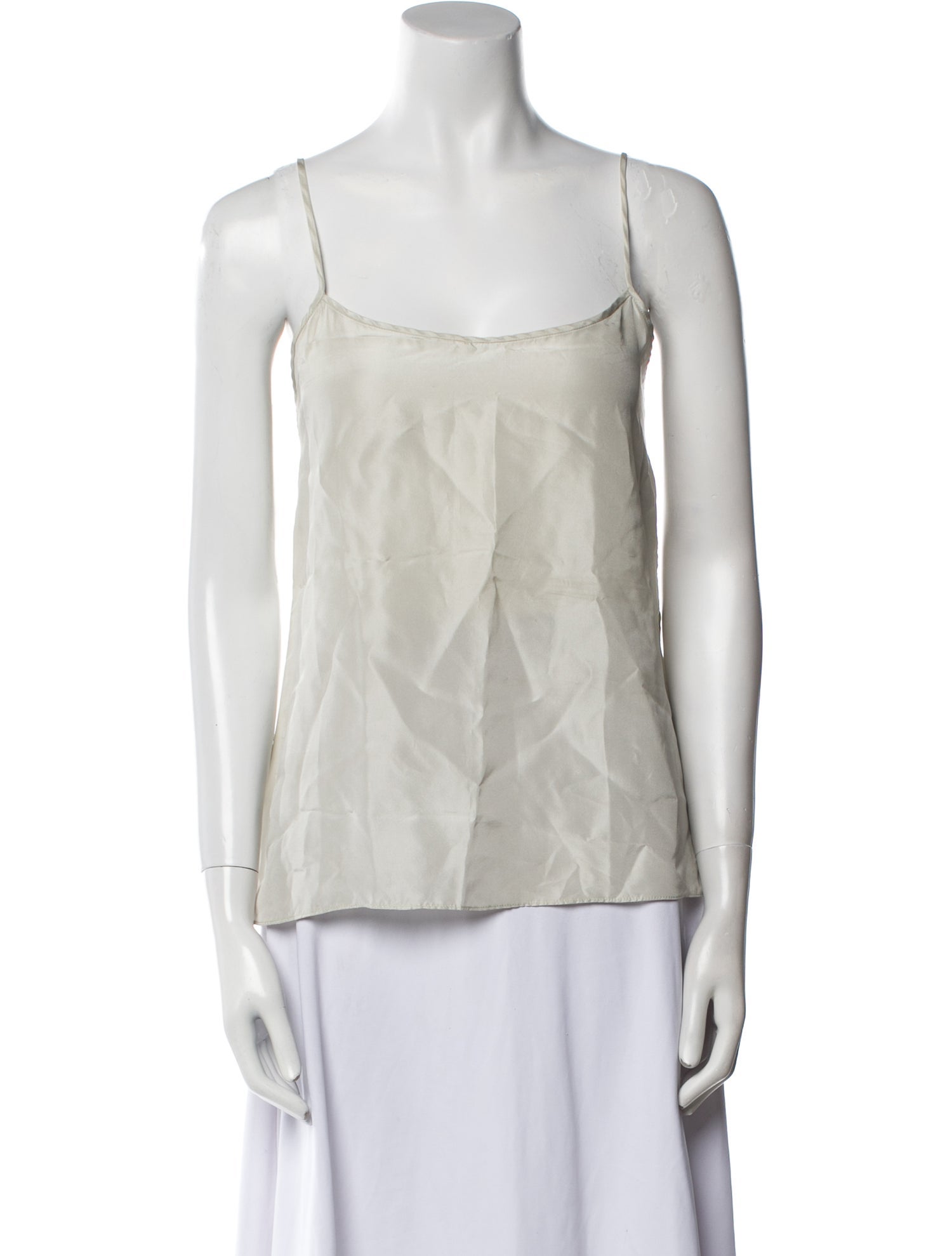 Diane von Furstenberg Silk Square Neckline Top